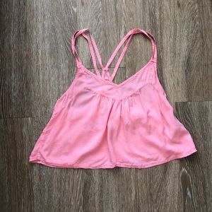 Little pink crop top